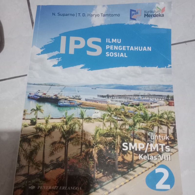 IPS KELAS  8 KURIKULUM Merdeka ERLANGGA