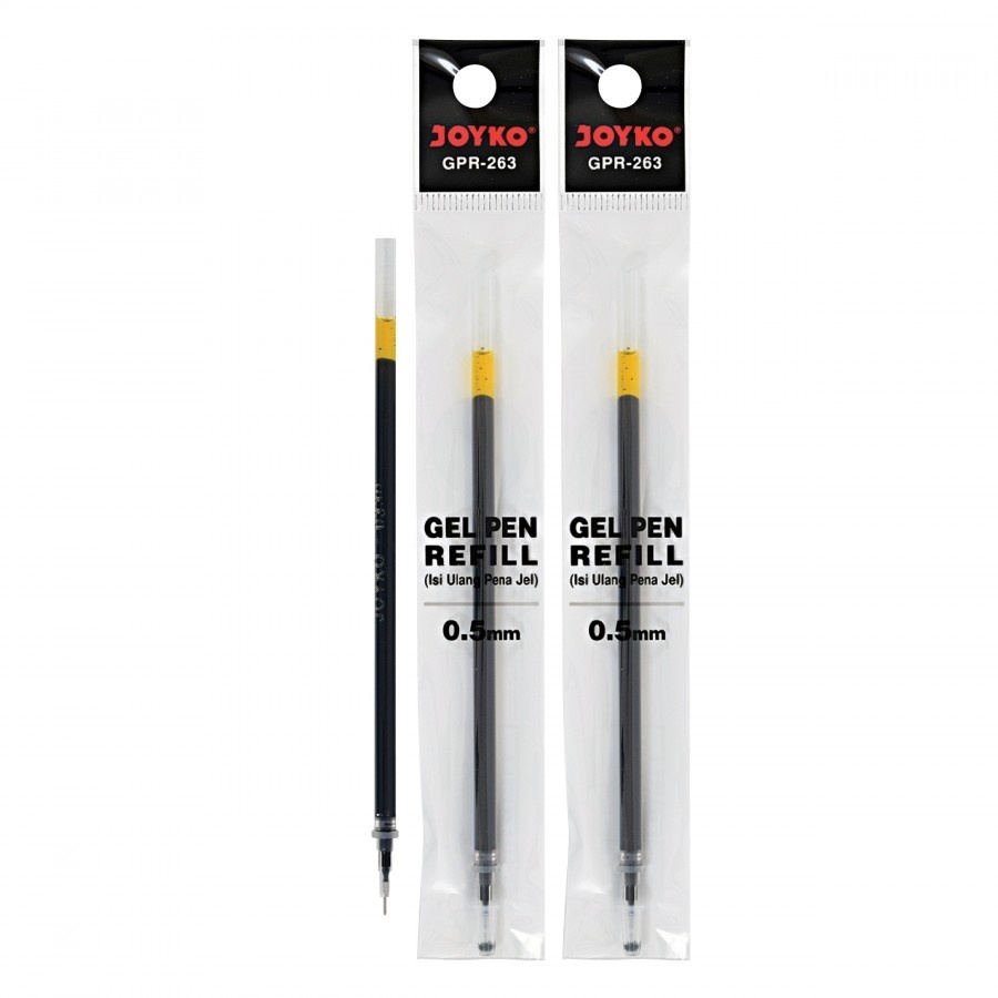 

JOYKO Gel Pen | Refill Isi Ulang Pen | Isi Pulpen Joyko GPR-263 | GPR-203 | 0.5 mm - Blessingmask ACC