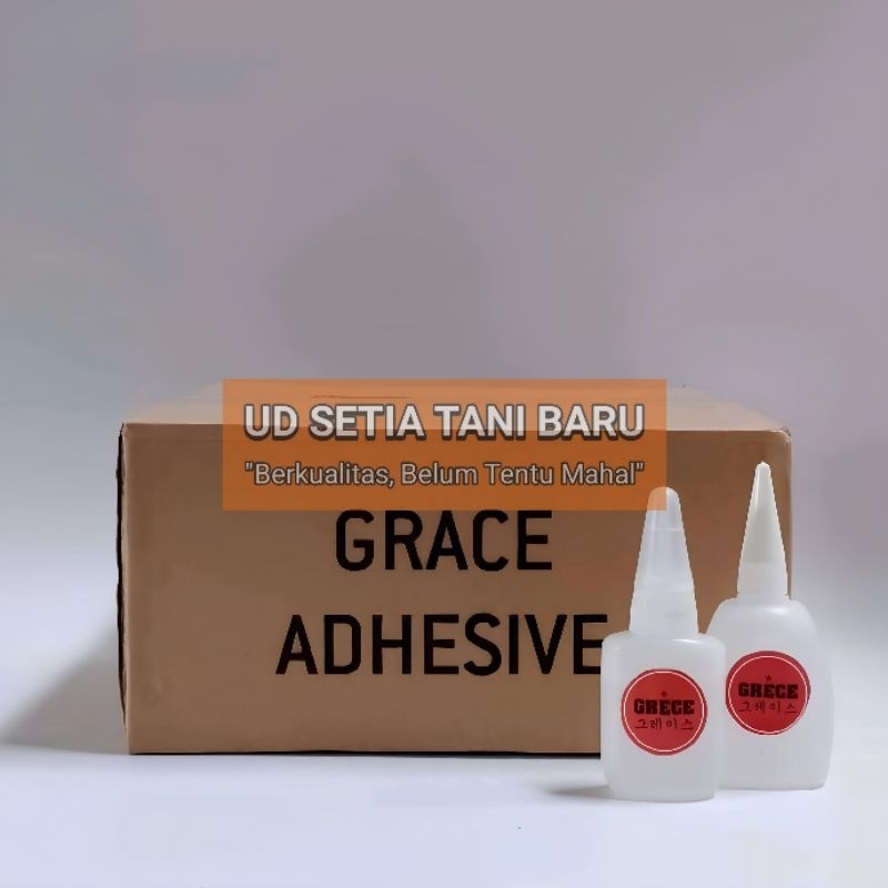

[COD]Lem Bening Grace Adhesive Cyanoacrylate Besar [1pcs 48gr]