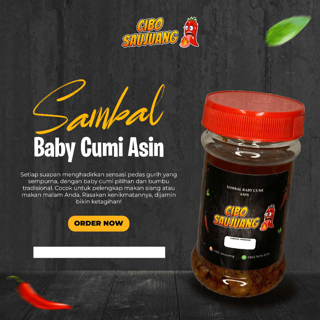 

Sambal Baby Cumi Asin