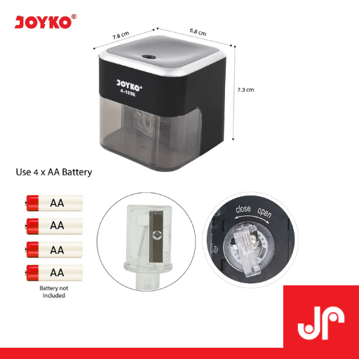 

JOYKO PENCIL SHARPENER ELEKTRIC / SERUTAN PENSIL ELEKTRIK JOYKO A-155E