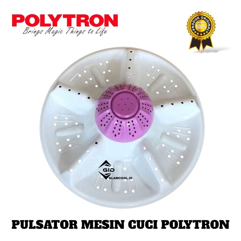 PULSATOR MESIN CUCI POLYTRON PWM7366 MESIN CUCI 2 TABUNG PWM7366 PWM-7366