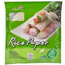 

Rice Paper Bulat Isi 20 Lembar / Kulit Lumpia Vietnam