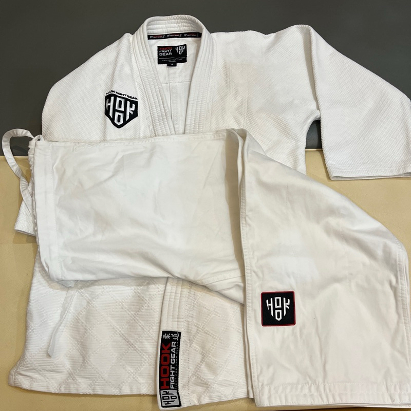 JudoGi BJJ Gi Hook White Second Like New