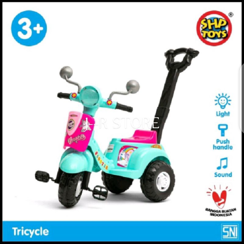 MAINAN TUNGGANG ANAK MOTOR / SCUTER TERBARU