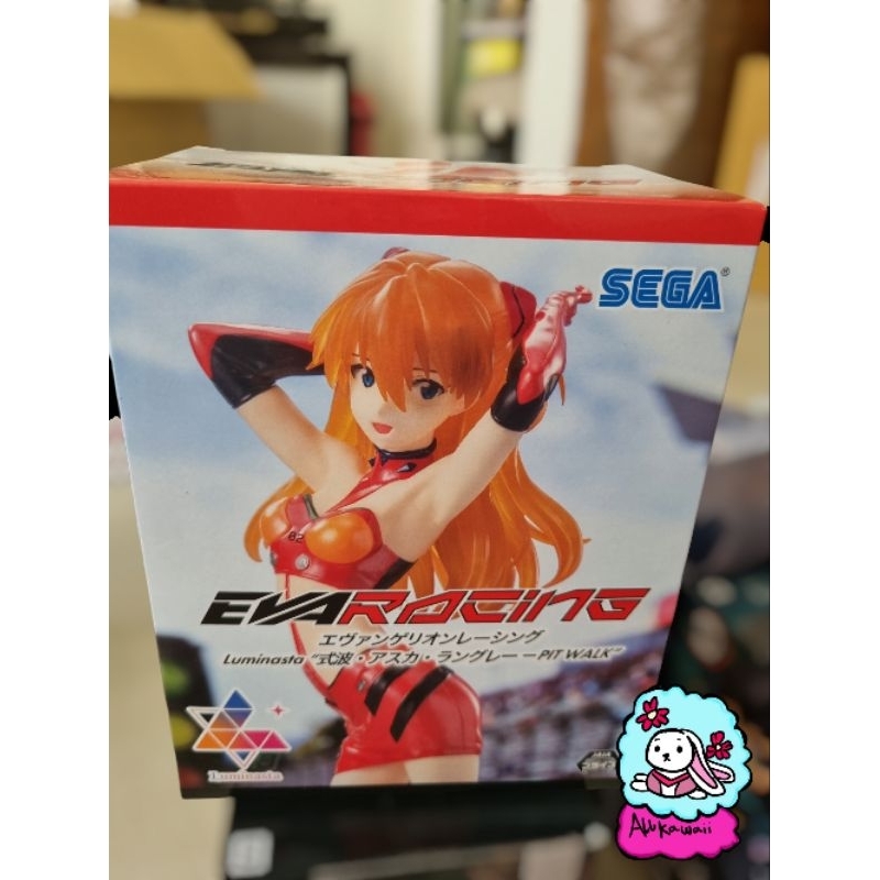 Sega Eva Racing Action Figure Original Evangelion Asuka Langley