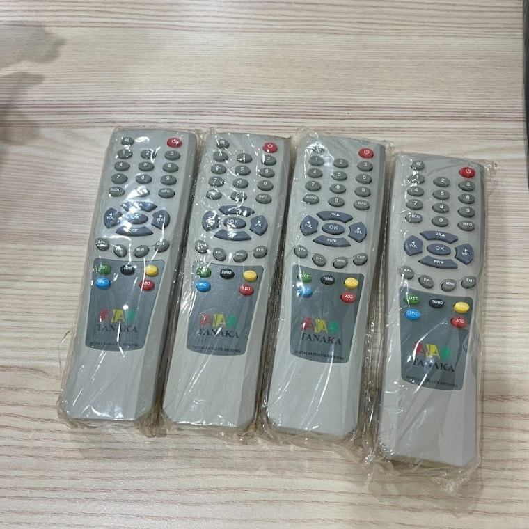 [CUCI GUDANG] Remot Parabola TANAKA Digital Satelite Receiver ORIGINAL / Audio / TV / Radio