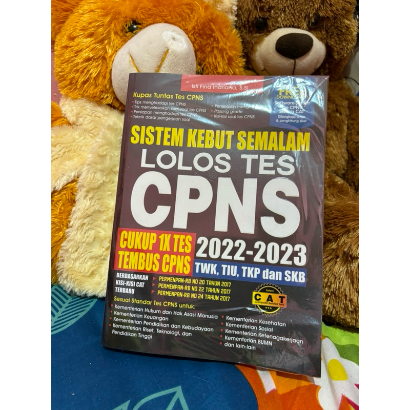 PRELOVED BUKU LATIHAN SOAL CPNS “SISTEM KEBUT SEMALAM LOLOS CPNS 2023”