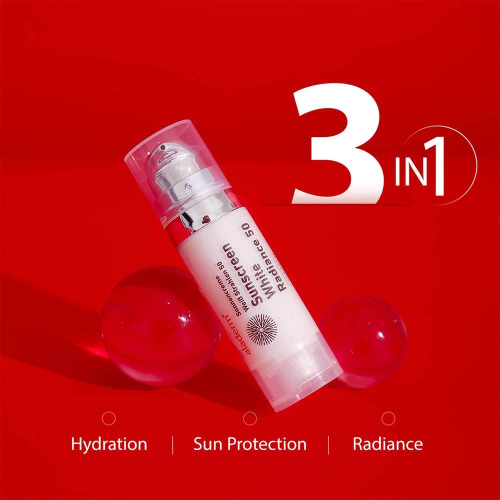 ALADERM Sunscreen White Radiance 50