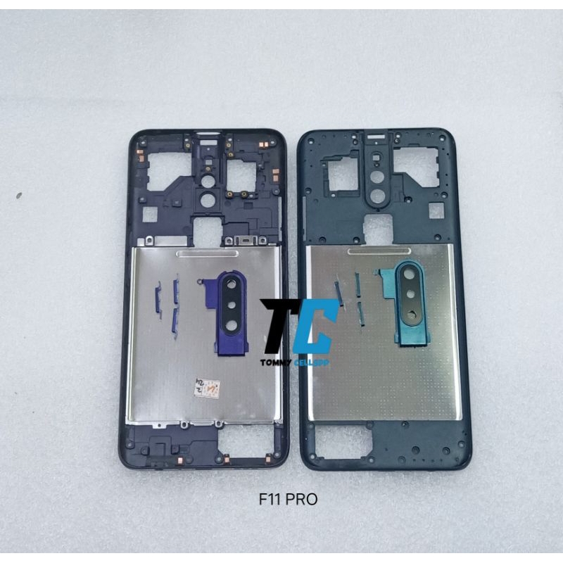 BEZZEL BEZEL BAZEL TULANG TENGAH MESIN OPPO F11 PRO ORIGINAL