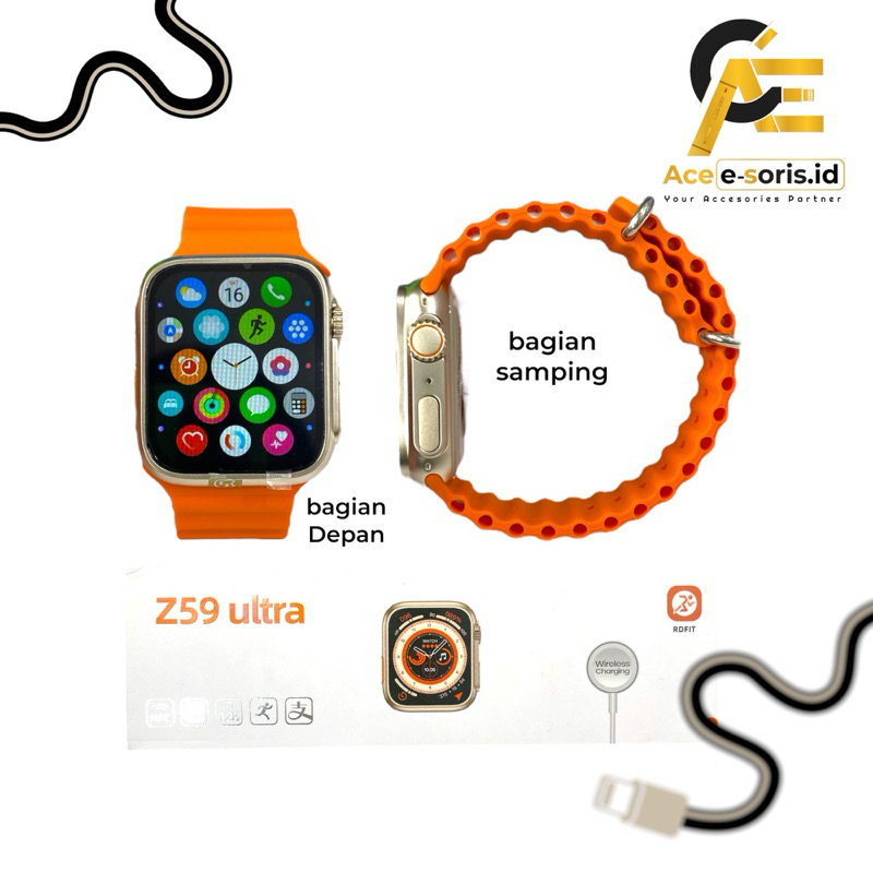 Smartwatch Z59 Ultra | Smartwatch Ultra 1.99 Inch Series 8 49 mm | Smartwatch Bluetooth Call