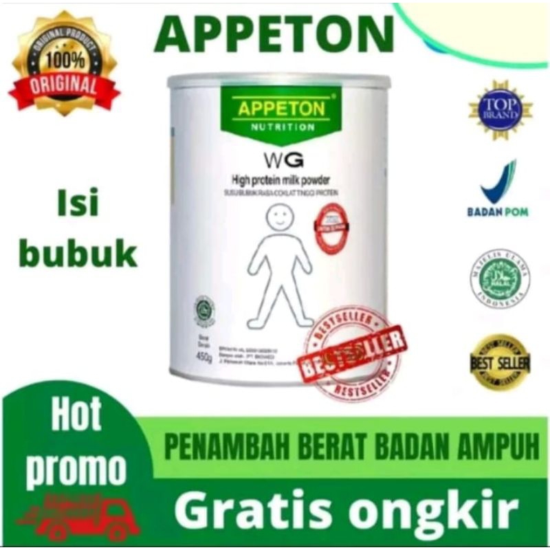 

APETTON WEIGHT GAIN susu penambah berat badan susu penggemuk badan anak dewasa ampuh super