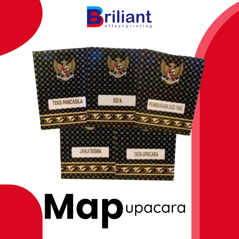 

MAP UPACARA ( 1 Set 5 pcs) / 1 Set Lengkap Map Upacara