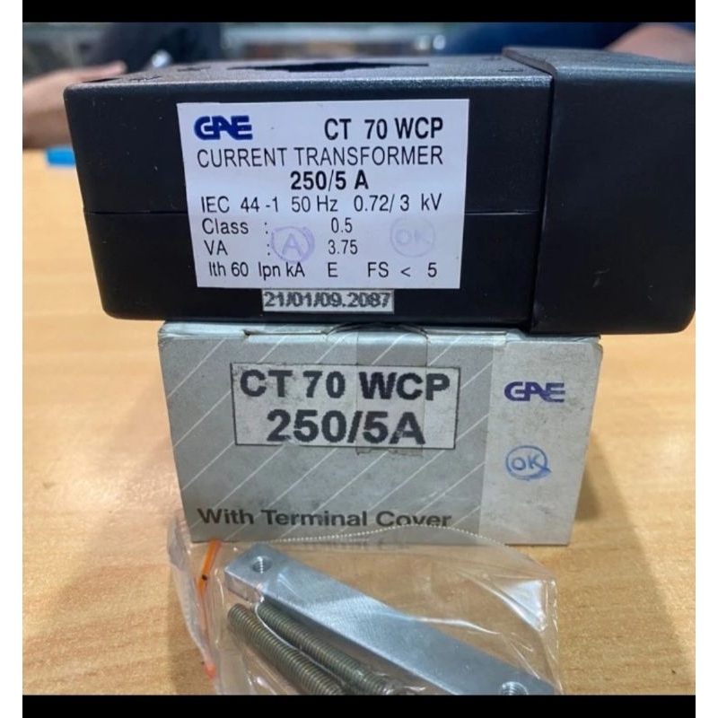 CT 70 250/5A GAE CURREN TRANSFORMER CT 250/5A GAE