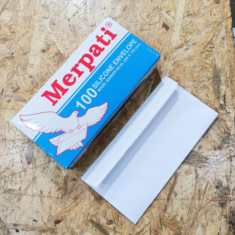 

1 Pak Amplop Merpati No.90 Besar Isi 100 Lembar