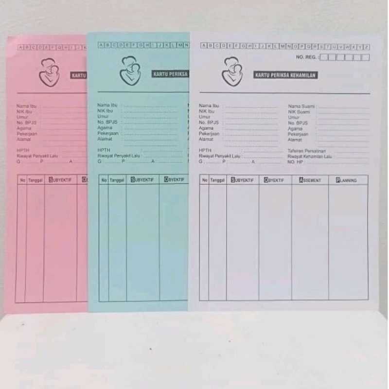 

Ready Stok Kartu Periksa Hamil