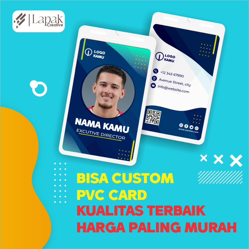 

( KATALOG 1 ) Bikin ID Card / PVC / Kartu Member / ID Card Karyawan / ID Card Karangtaruna