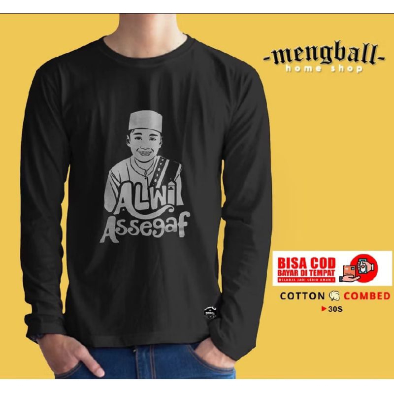 KAOS LENGAN PANJANG ALWI ASSEGAF