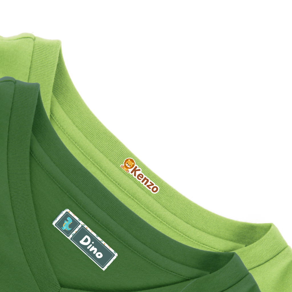 Stiker Label Sablon Nama Baju/Kain