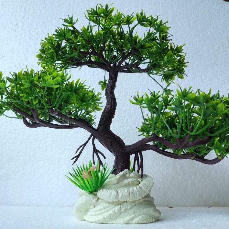 Segera Pilih  Hiasan aquarium Bonsai besar tenggelam