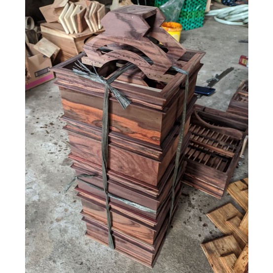 Special Favorit  SANGKAR BURUNG PLECI PCMI KAYU SONOKELING