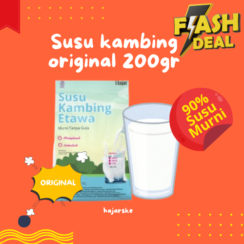 

HAJARSKE - SUSU KAMBING ETAWA MURNI ORIGINAL 100% ASLI