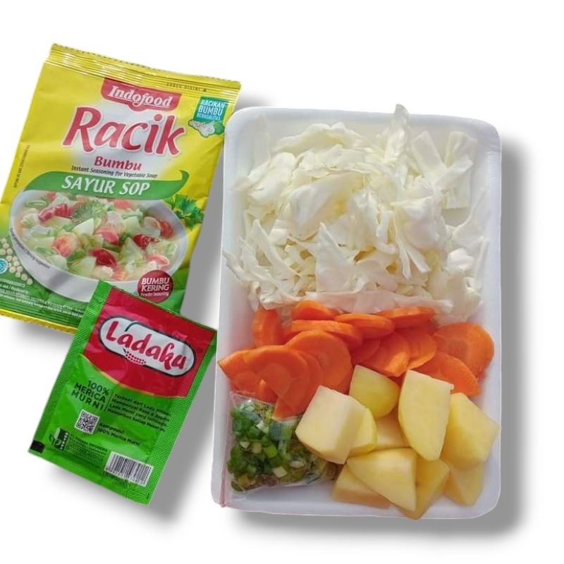 

SAYUR INSTAN KEMASAN potong/utuh 1 pcs