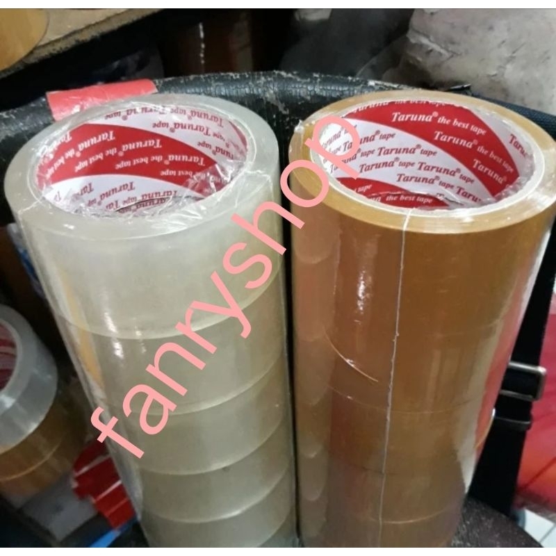 

Lakban Bening -Lakban Coklat 45 mmx300 yard