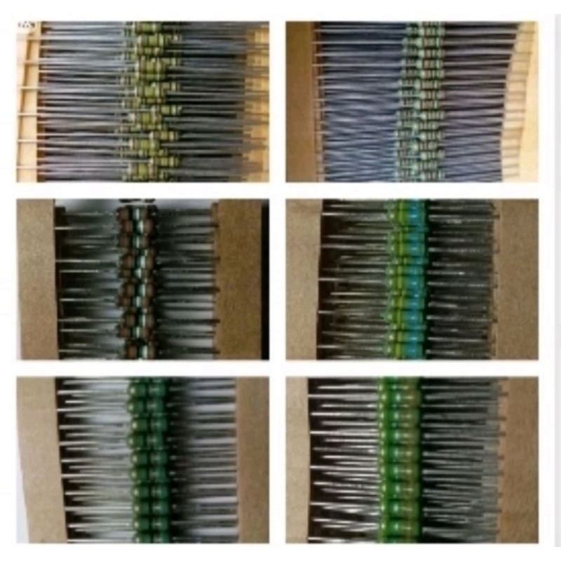 Resistor Aneka Ukuran Paket Lengkap