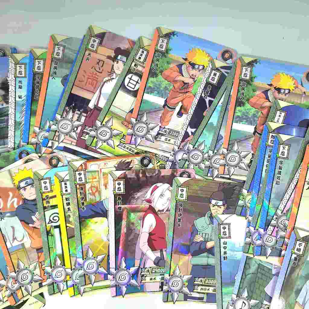 50pcs Bulk kartu Naruto Kayou naruto anime TCG card original