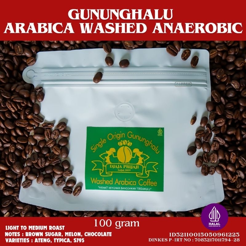 

Kopi Gununghalu Arabika wash Anaerob 100gram