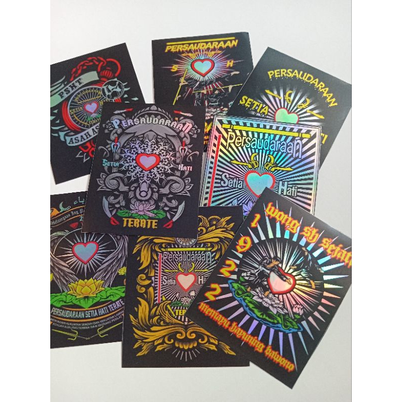 

(7x9cm)Stiker Psht Hologram Anti Air/Stiker Psht Hologram/Stiker Anti Air Psht Laminasi/Stiker Psht Laminasi Anti Air Hologram