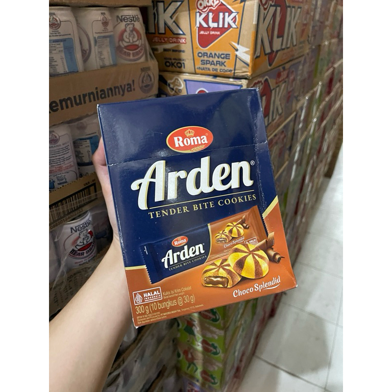 

ROMA ARDEN COKLAT / isi 10 PCS