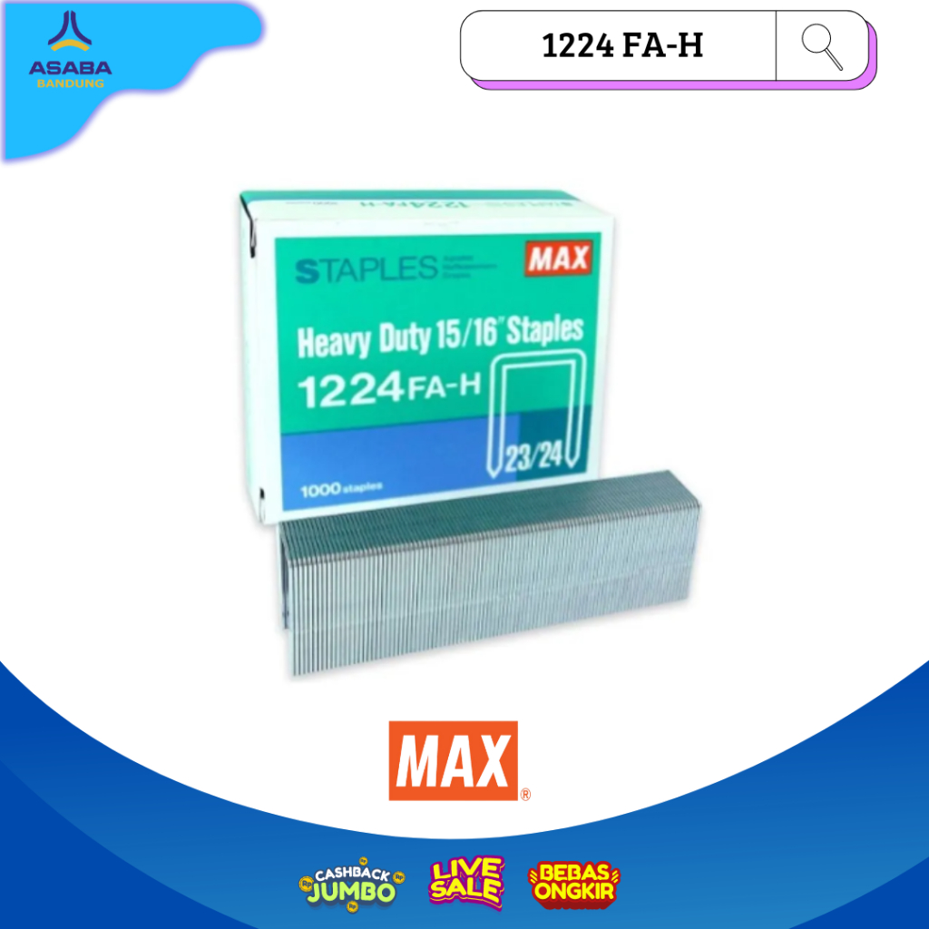 

Asaba Bandung - Max Staples 1224FA-H