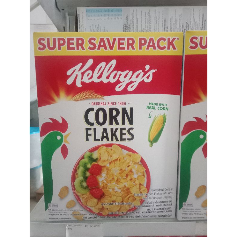 

Beryllicious.id - Kellogg's corn flakes cereal 500gr kelloggs sereal jagung 500 gr murah sby