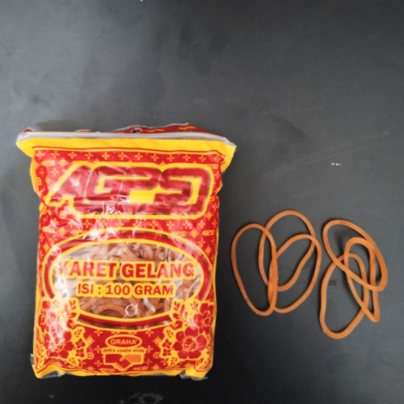 

Karet Gelang Kuning 100 gram