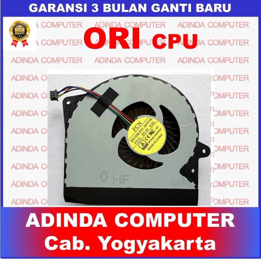 Fan Asus ROG G751 G751J G751JL G751JM G751JT G751JY G751JZ G751M CPU