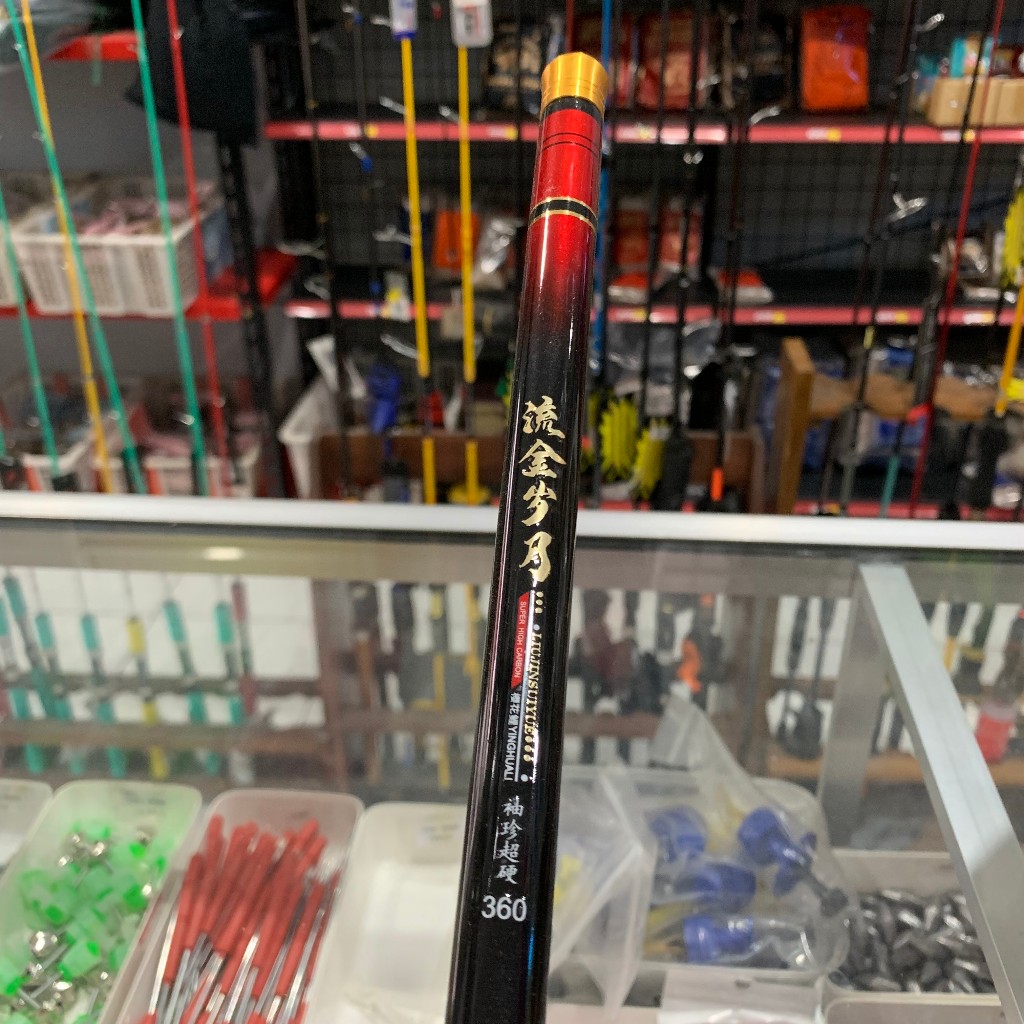 Joran Tegek Import LIUJINSUIYUE 360 450 Ruas Pendek