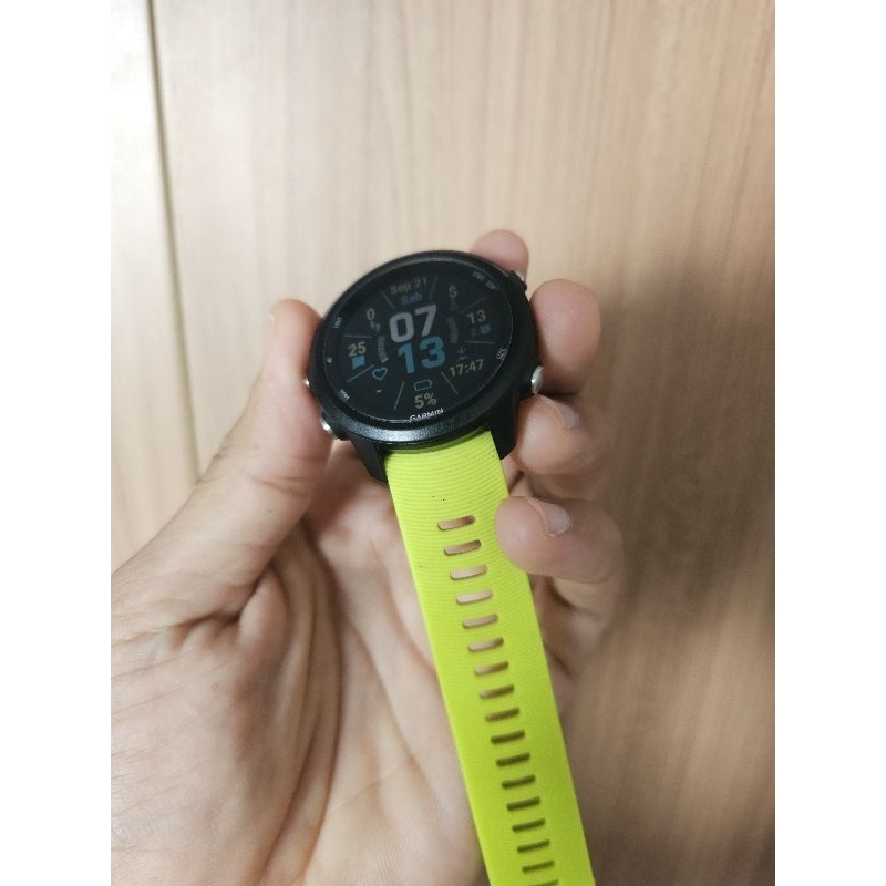 garmin fr 245 non music second