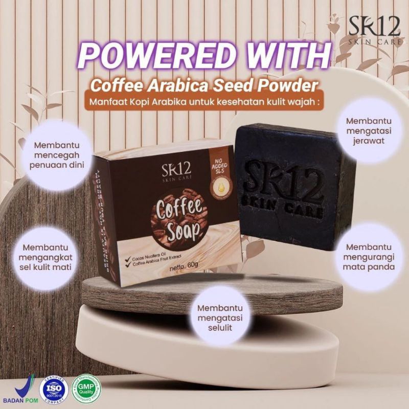 

Coffe Herbal Soap SR12 Sabun Kopi Sabun Herbal Pembersih Wajah Flek Hitam Bekas Jerawat