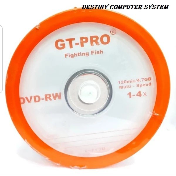 DVD-RW / DVDRW / DVD-RW Kosong / DVD-RW Blank GT Pro isi 50pcs