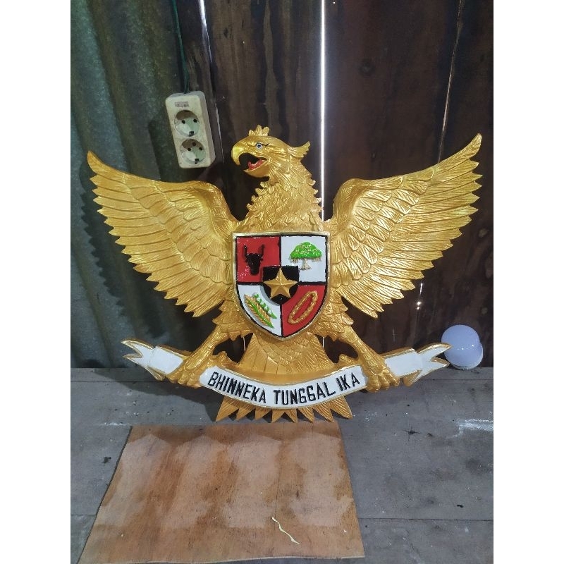 

Garuda Pancasila 3D ukuran 60cm x 50cm