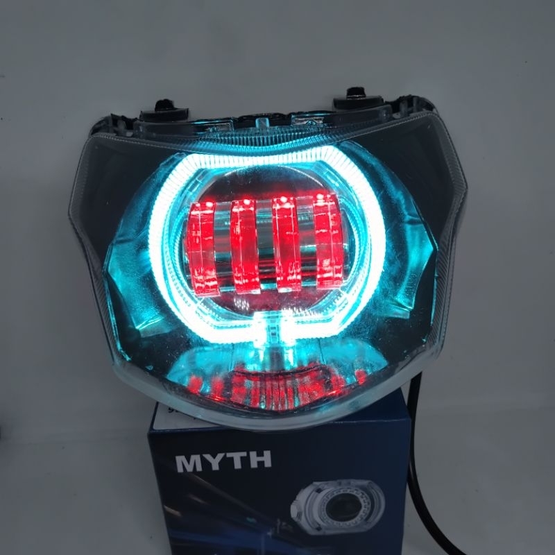 REFLETOR LAMPU DEPAN VEGA ZR BILED LED