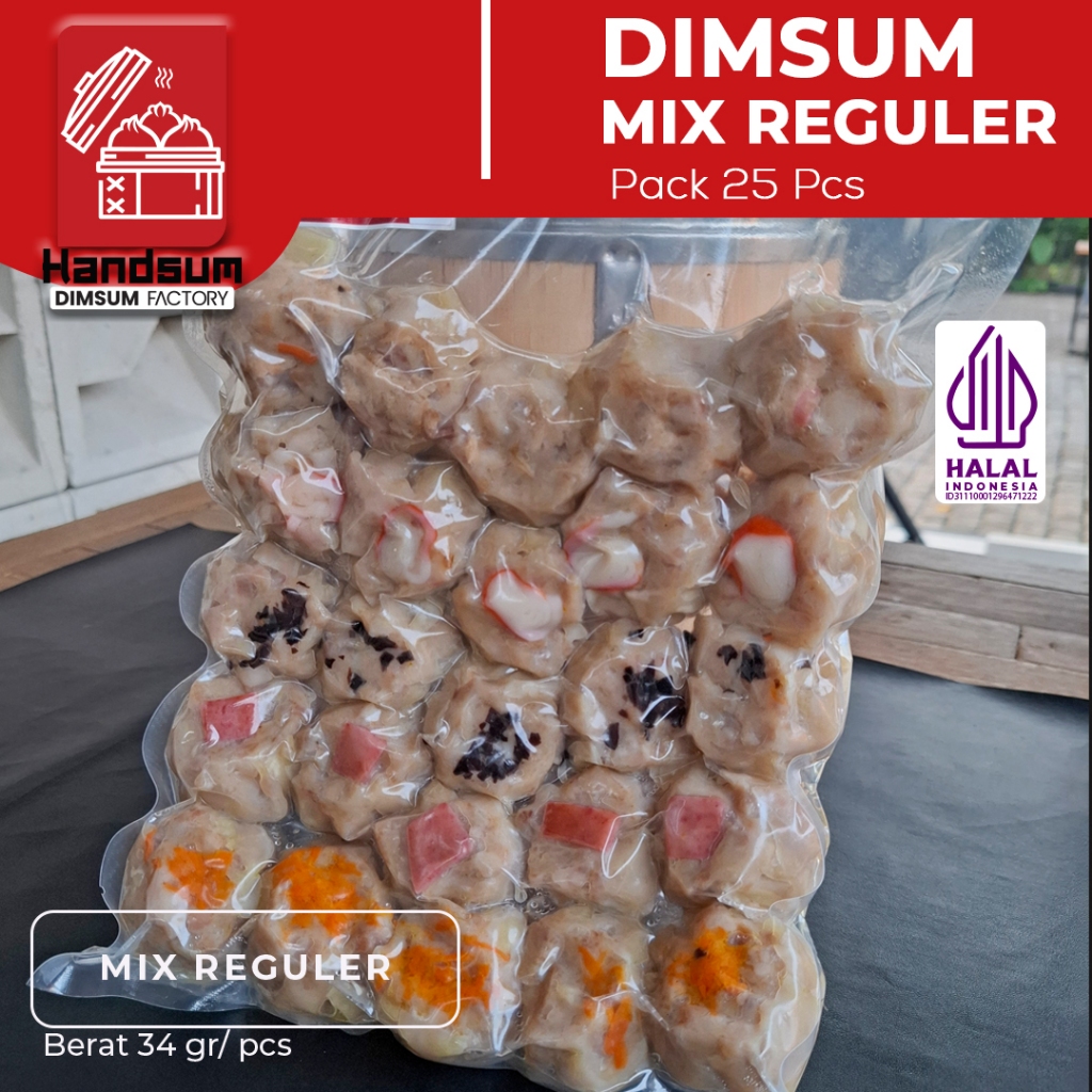 

Dimsum Frozen Reguler Handsum isi 25 (Free Sauce)