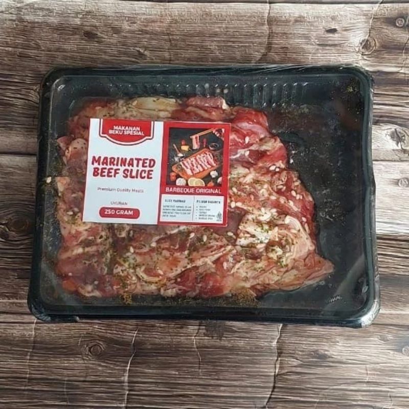 

Beef Slice Marinasi BBQ 250gram