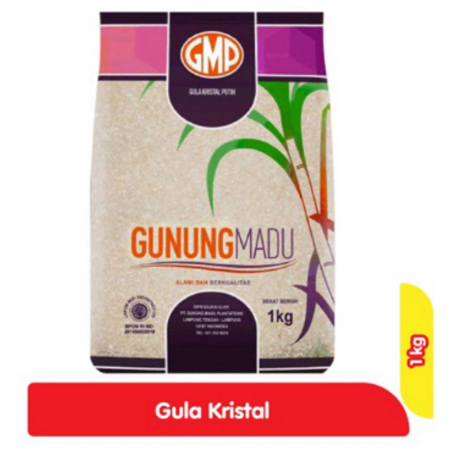 

Gula Pasir GMP Gunung Madu 1kg