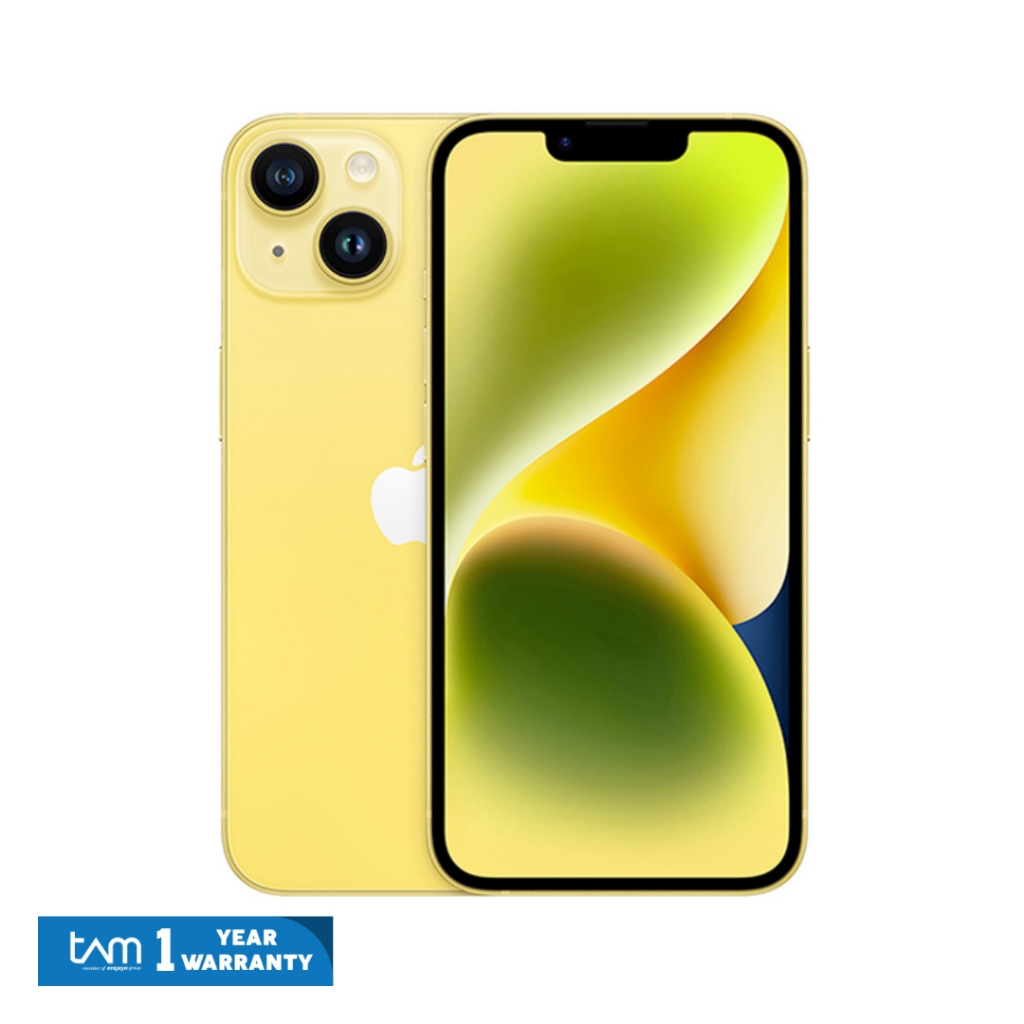 Apple 14 Yellow 512 GB -Garansi Resmi