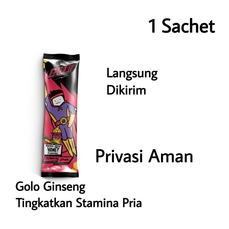 Golo Ginseng Stamina Pria Mister Golo