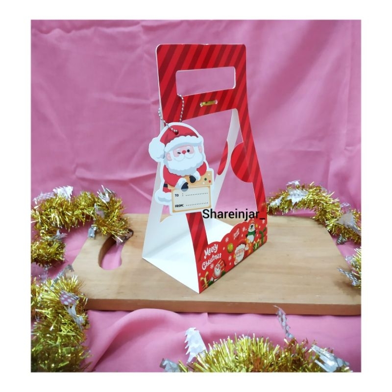 

Box Kotak Kue 1 Jar Toples Natal Merry Christmas