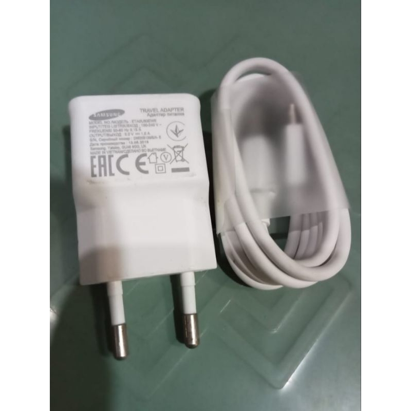 Charger Samsung 1A second ori 100% cabutan hp J5plus J4plus J3pro J2pro J1ace J2 J3 J4 dll
